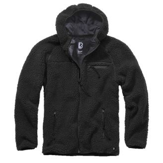 Brandit Teddyfleece Worker Jacket Black