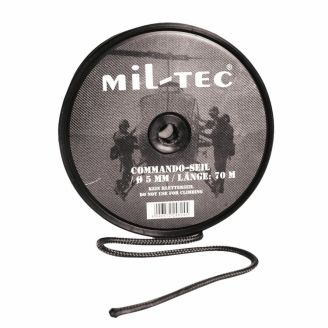 Mil-Tec Commandonaru 30-70M Rulla Musta