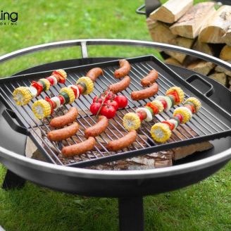 Cook King Steel Grate for Fire Bowls