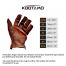 Kootamo Brown Leather Gloves, Work, Bushcraft