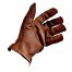 Kootamo Brown Leather Gloves, Work, Bushcraft