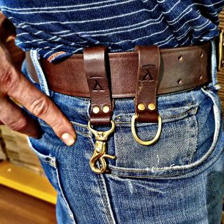 Kootamo Leather Belt, Bushcraft, Utility