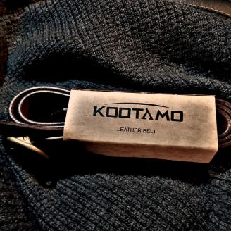 Kootamo Leather Belt, Bushcraft, Utility