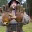 Kootamo Leather Gloves, Work, Bushcraft