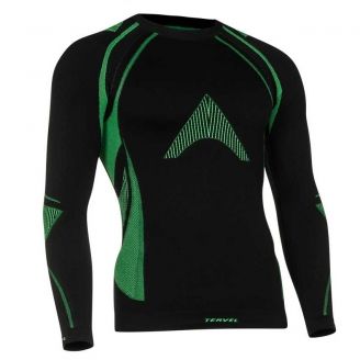 Tervel Optiline MOD-02 Long Sleeve Shirt Black / Green