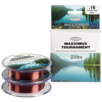 Fladen Maxximus Tournament 250M Copolymer Fishing Line Brown